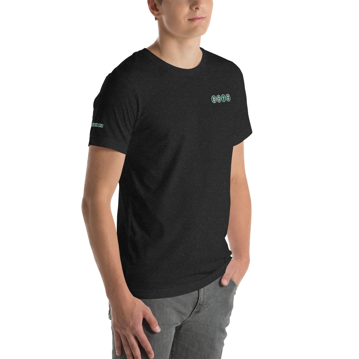 Green DOTZ (EMBR) Unisex t-shirt