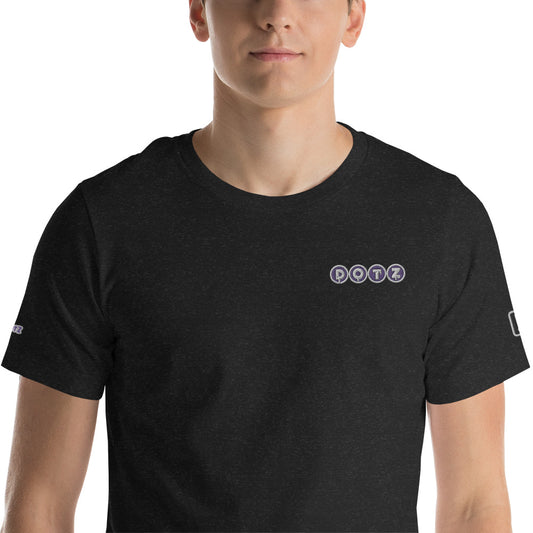 Purple DOTZ (EMBR) Unisex t-shirt