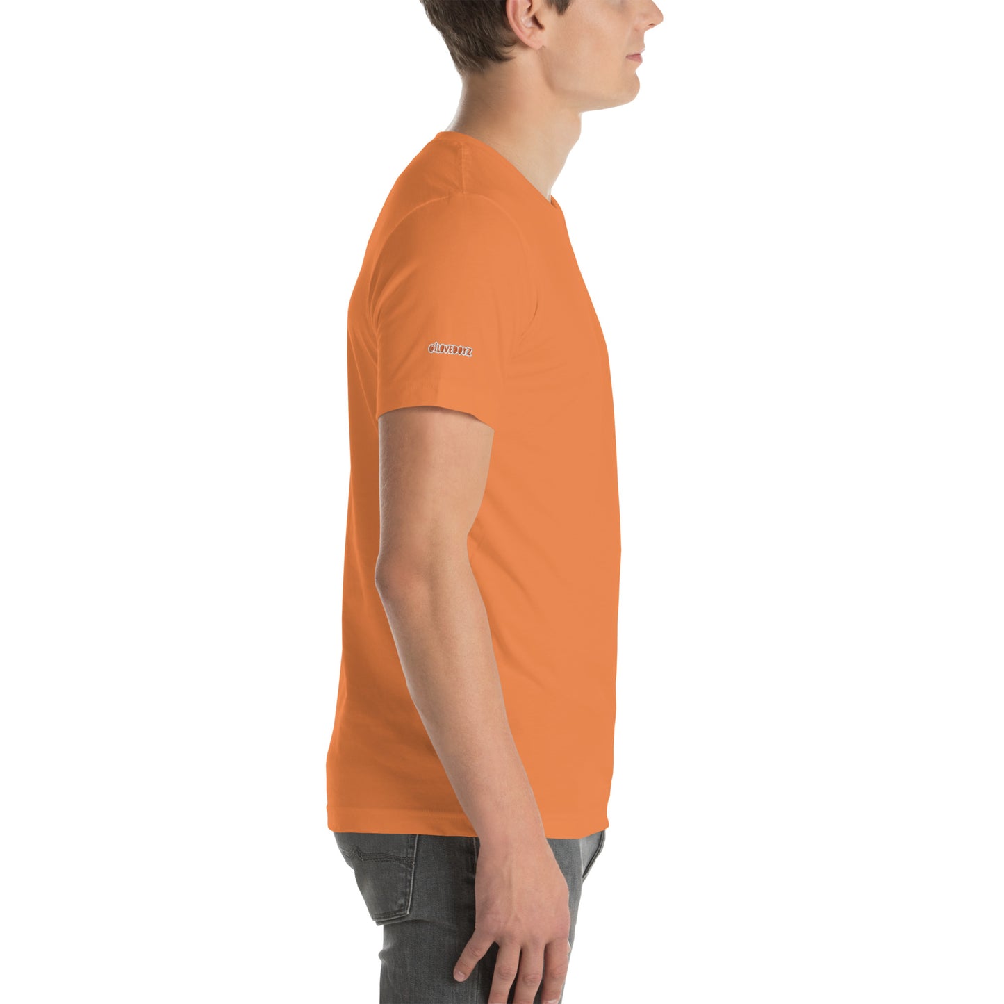 Orange DOTZ (EMBR) Unisex t-shirt