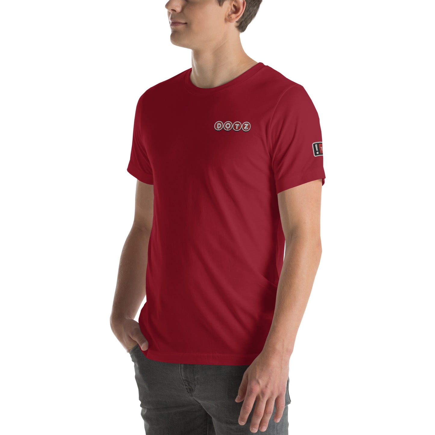 Red DOTZ (EMBR) Unisex t-shirt