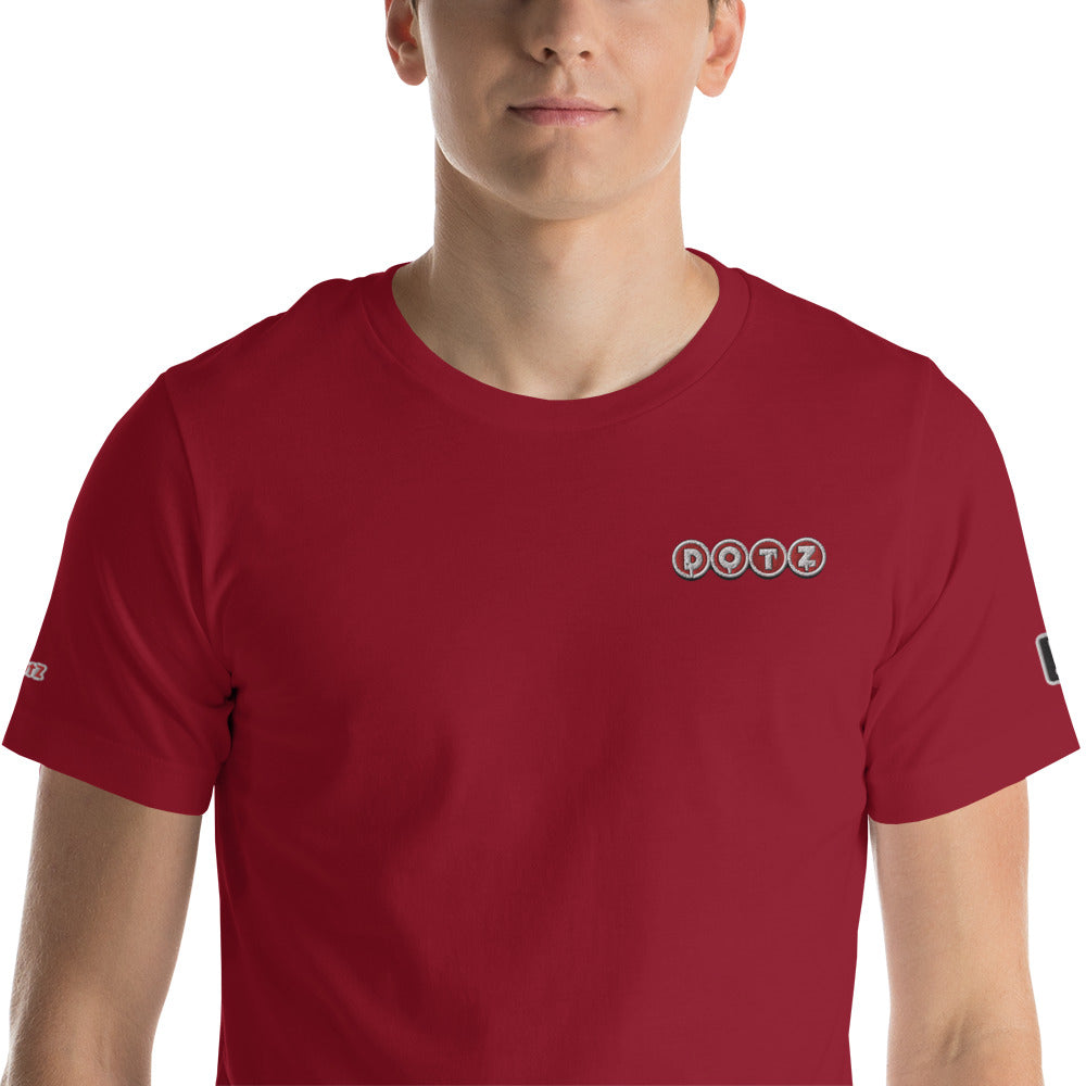 Red DOTZ (EMBR) Unisex t-shirt