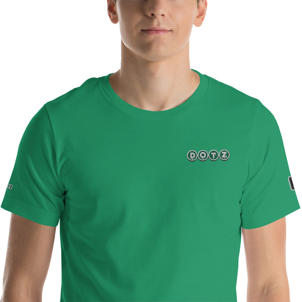 Green DOTZ (EMBR) Unisex t-shirt