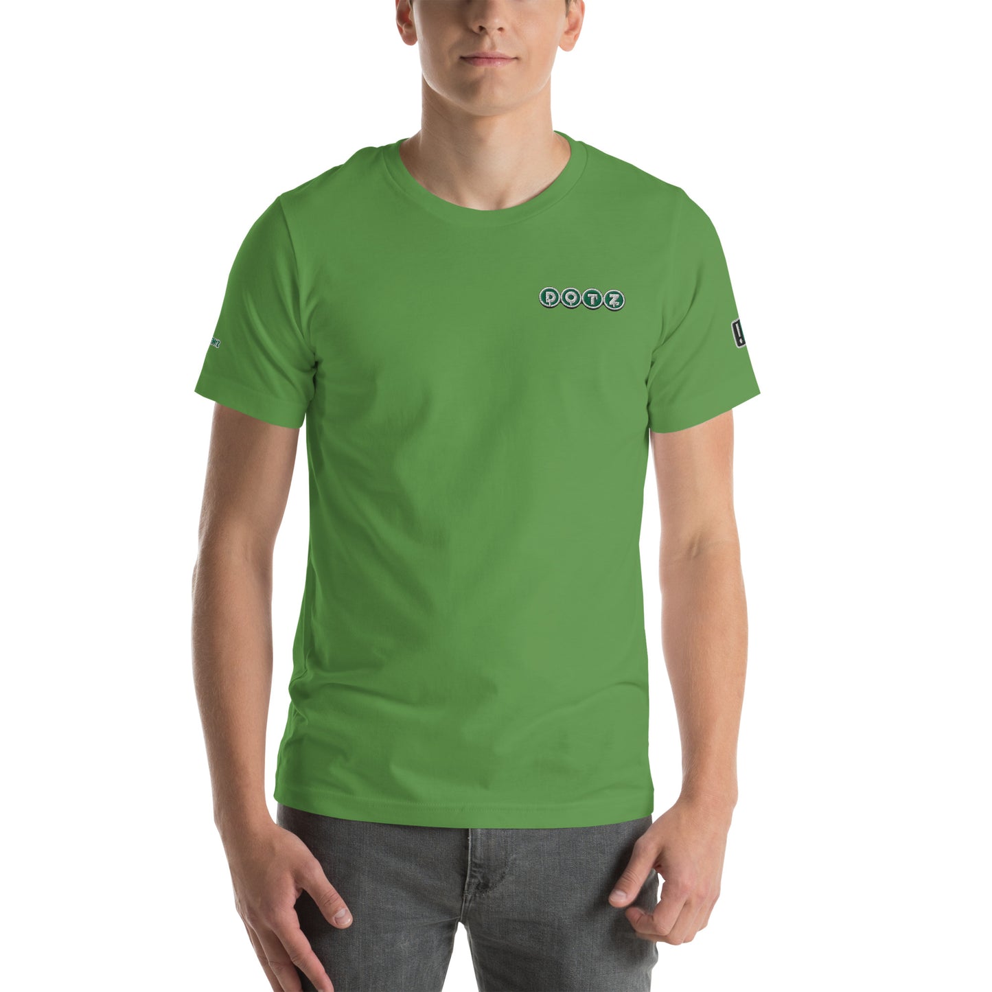 Green DOTZ (EMBR) Unisex t-shirt