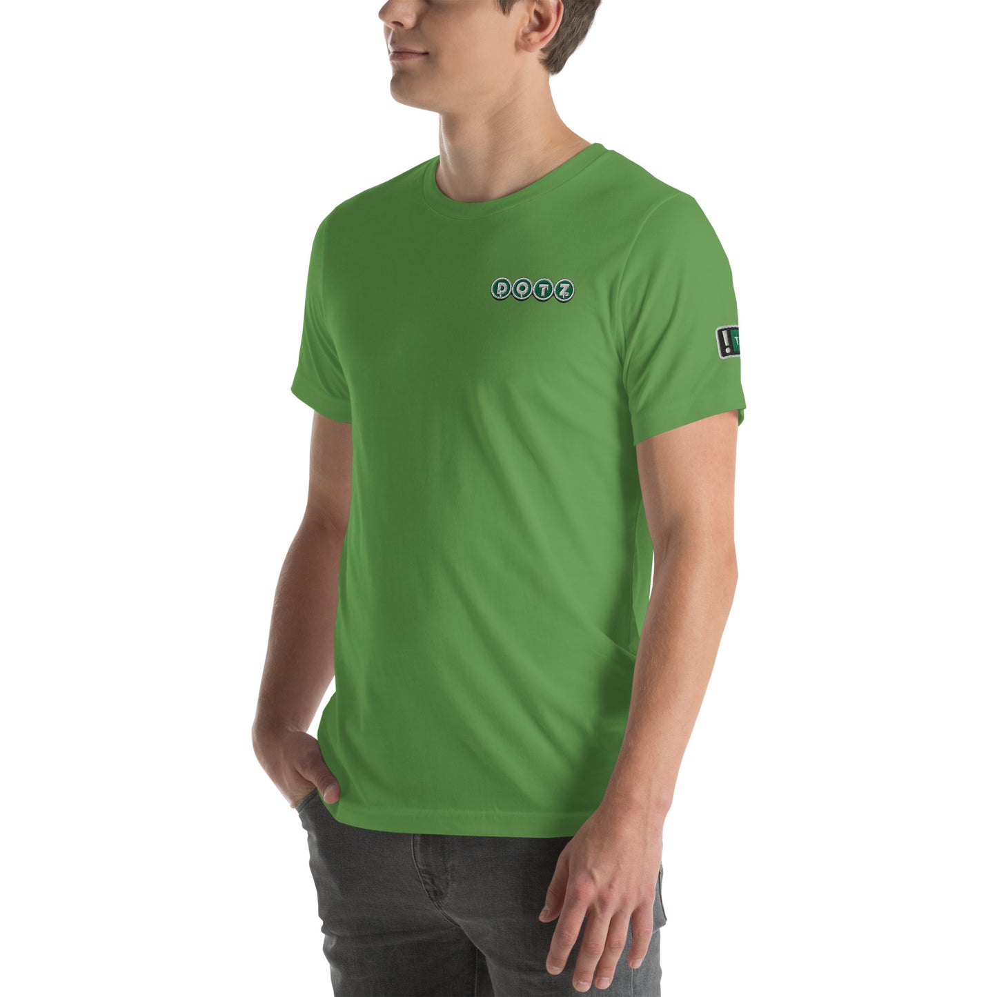 Green DOTZ (EMBR) Unisex t-shirt