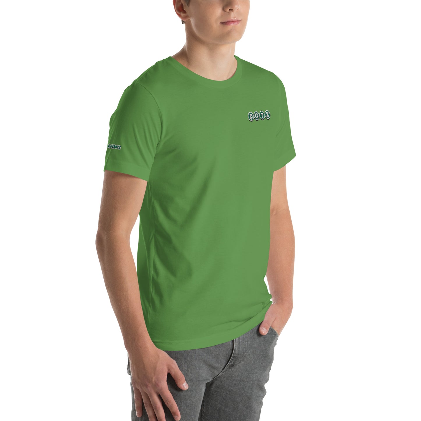 Green DOTZ (EMBR) Unisex t-shirt