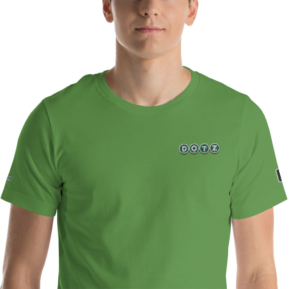 Green DOTZ (EMBR) Unisex t-shirt