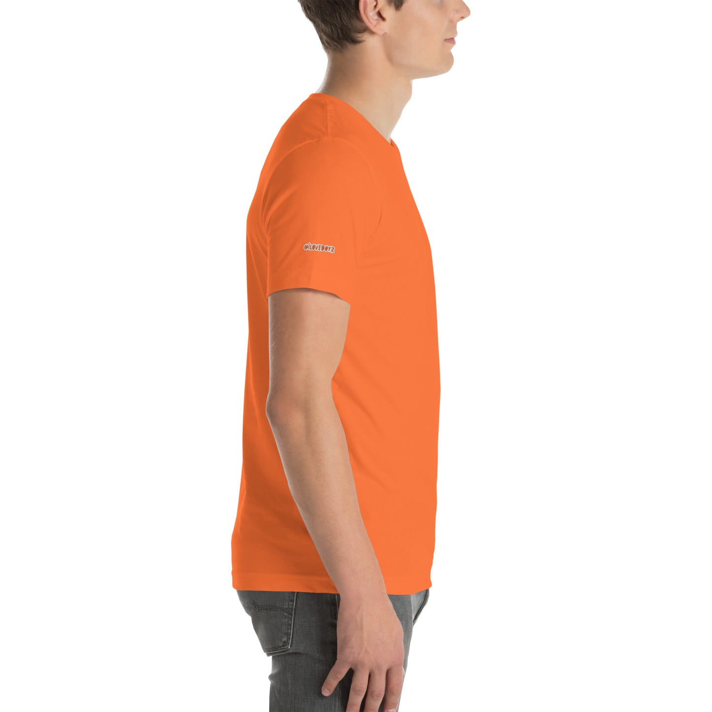 Orange DOTZ (EMBR) Unisex t-shirt