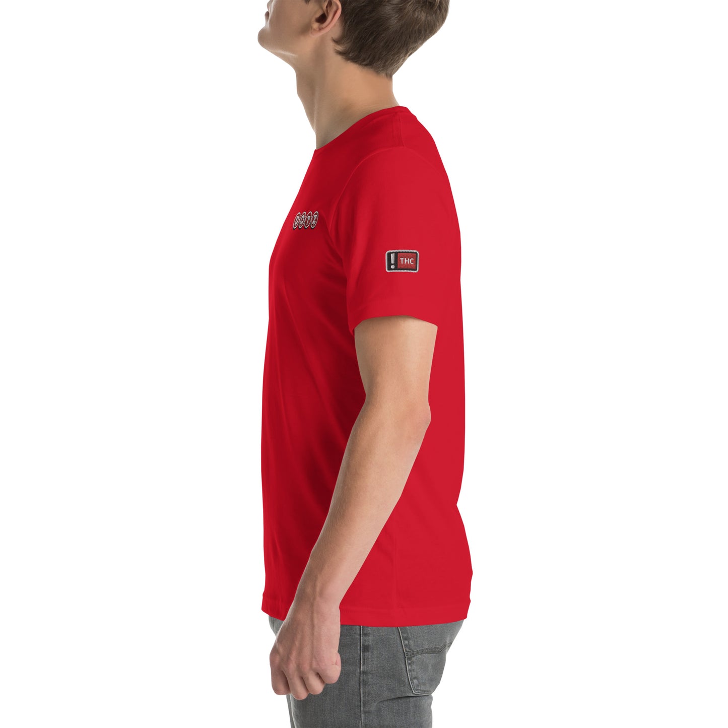 Red DOTZ (EMBR) Unisex t-shirt