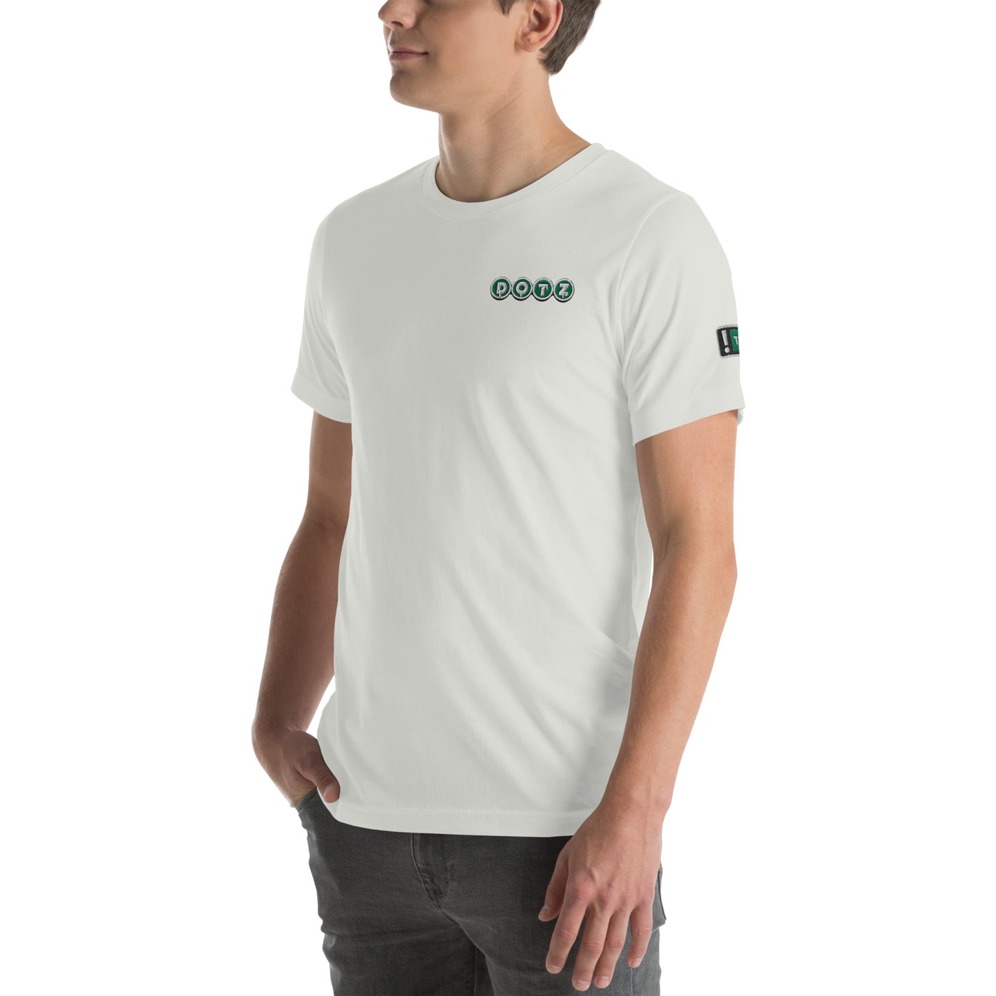 Green DOTZ (EMBR) Unisex t-shirt