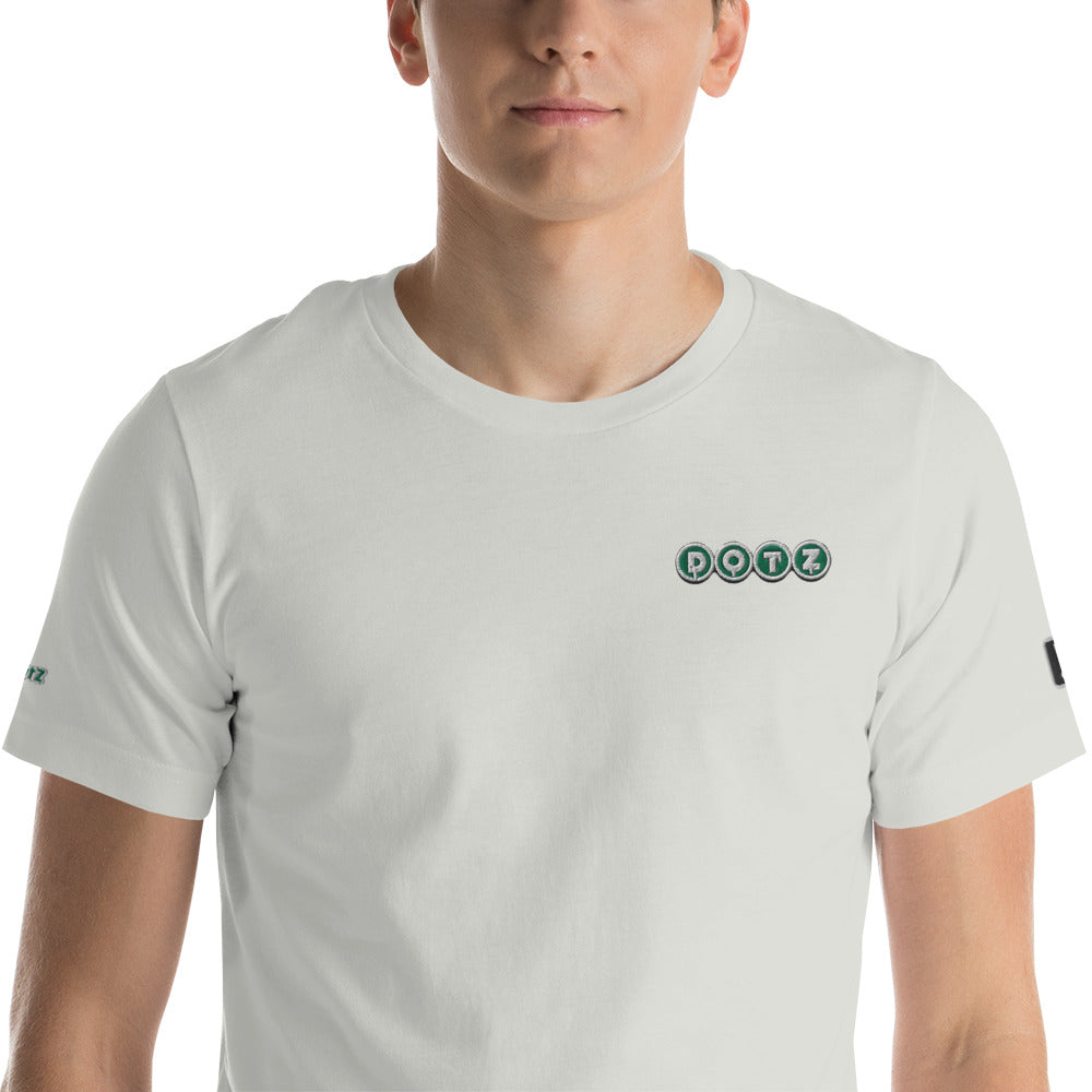 Green DOTZ (EMBR) Unisex t-shirt