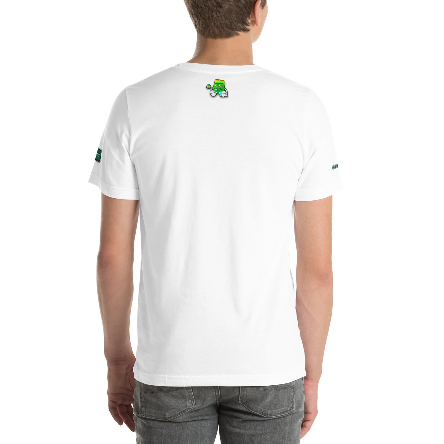 Green DOTZ (EMBR) Unisex t-shirt