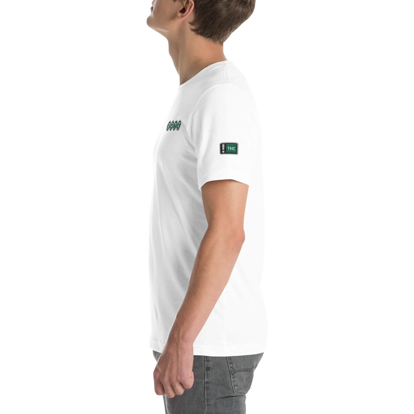 Green DOTZ (EMBR) Unisex t-shirt