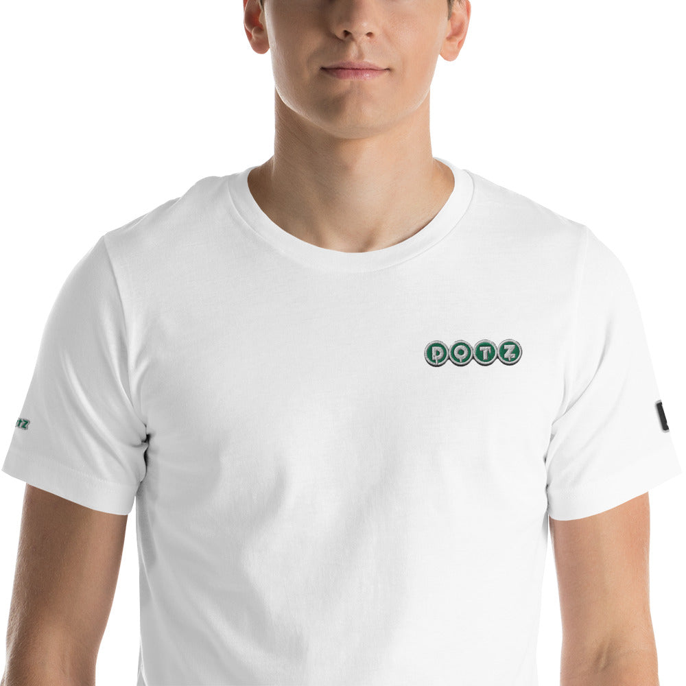 Green DOTZ (EMBR) Unisex t-shirt