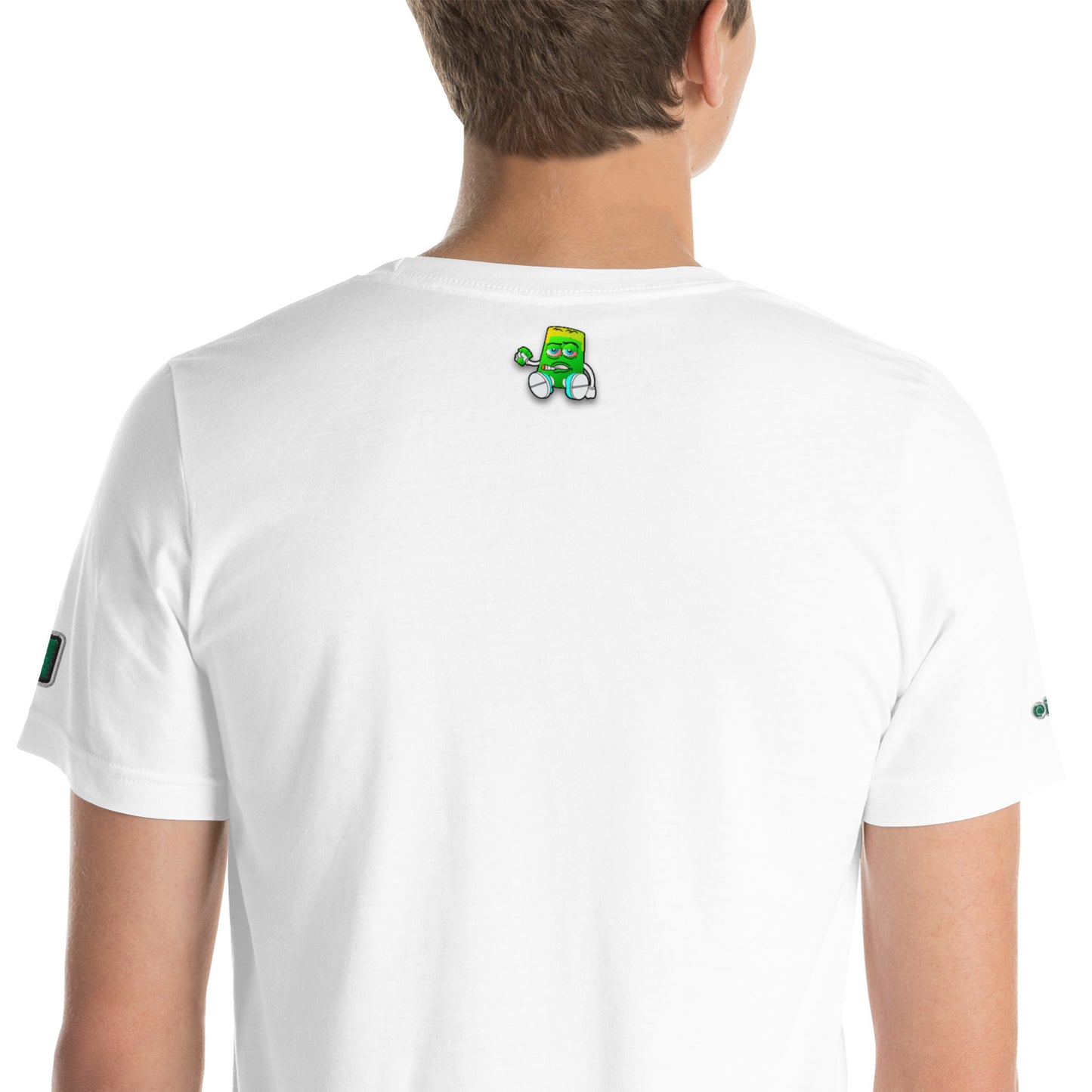 Green DOTZ (EMBR) Unisex t-shirt